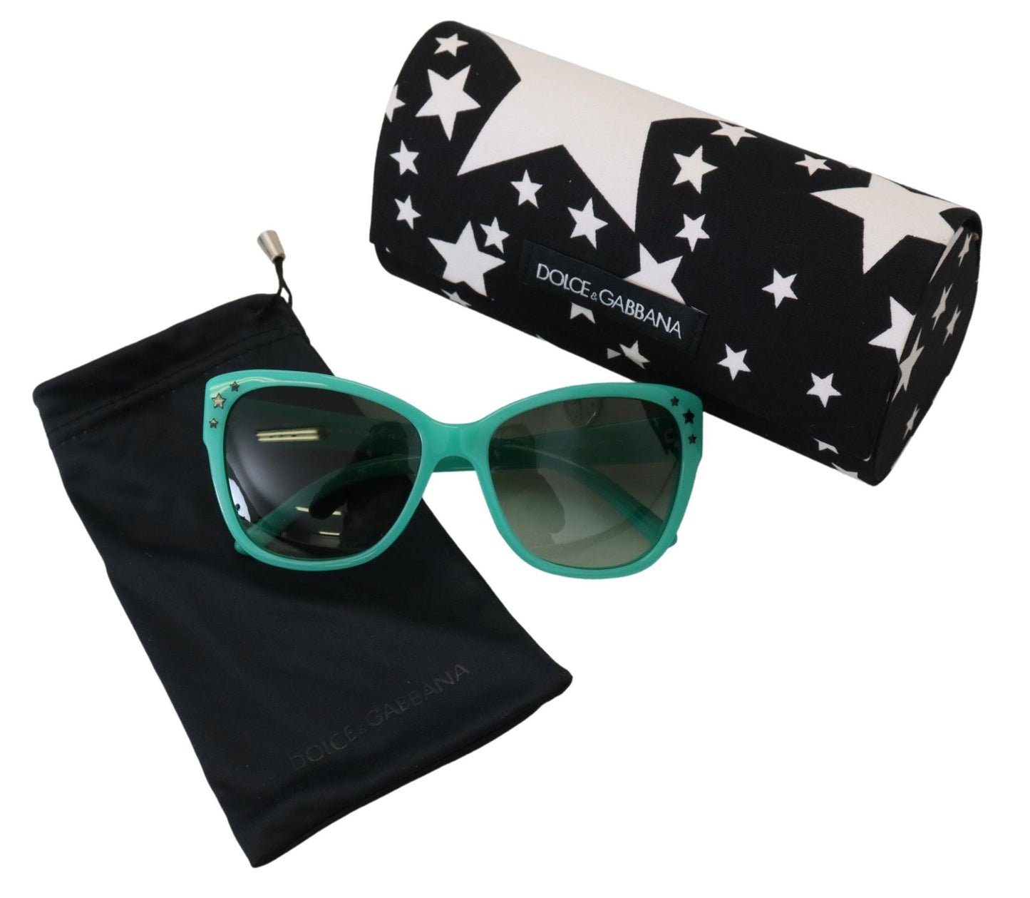 Enigmatic Star-Patterned Square Sunglasses