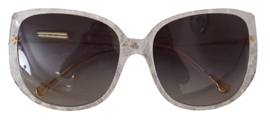 Chic Clear Lace-Embed Sunglasses