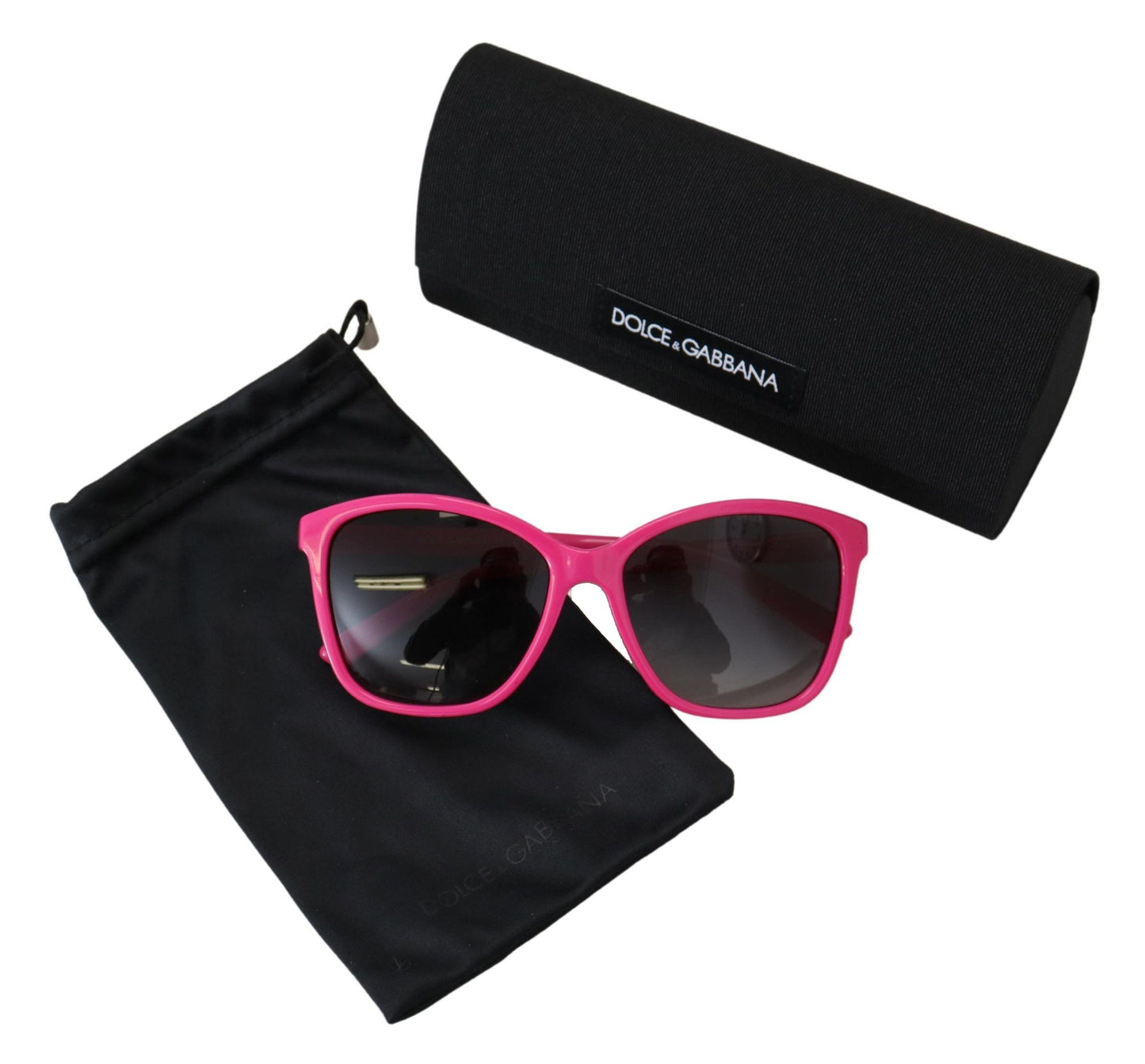 Elegant Pink Round Sunglasses for Women
