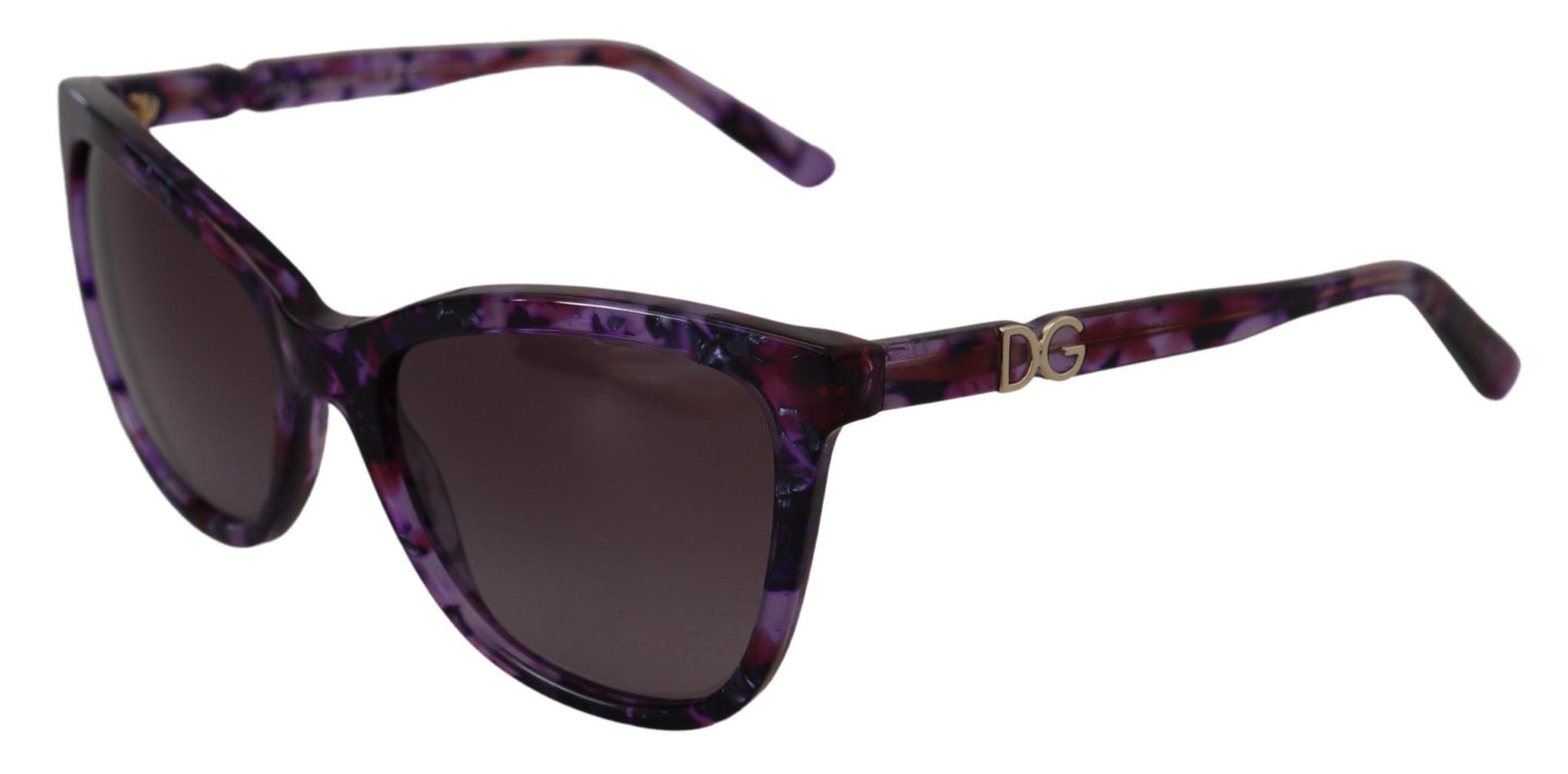 Elegant Purple Cat Eye Sunglasses