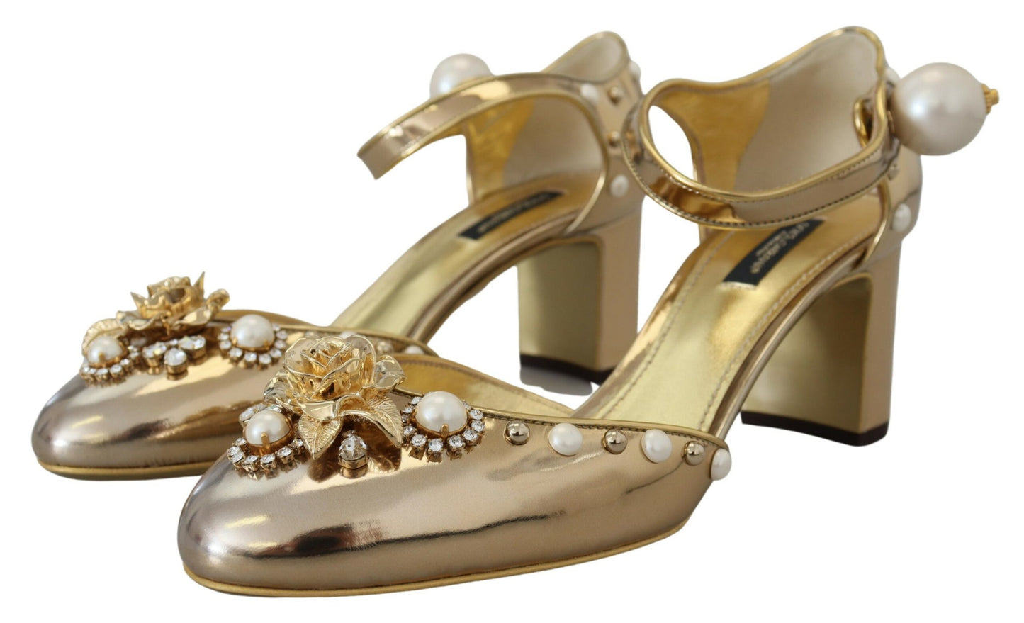 Elegant Gold Slingback Toe Sandals