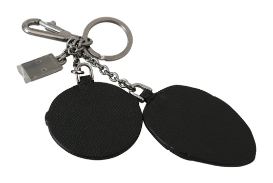 Stunning Multi-Tone Leather Keychain