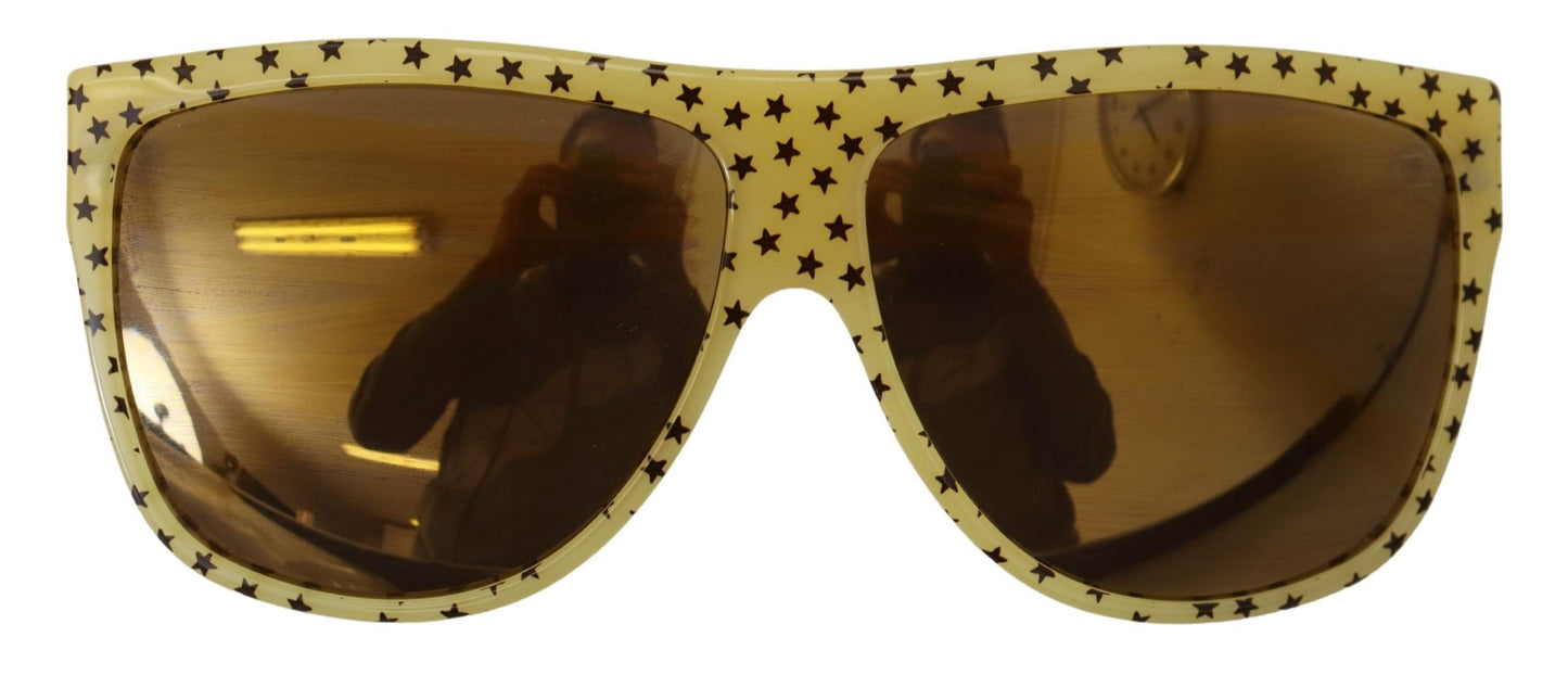 Stellar Chic Square Sunglasses in Yellow