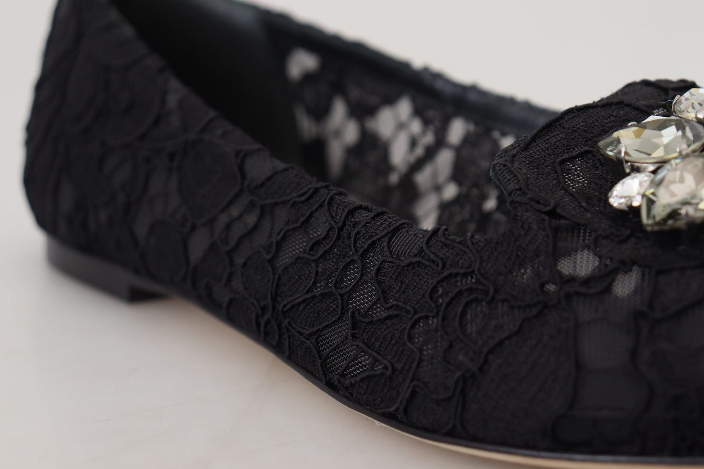 Elegant Floral Lace Flat Vally Shoes