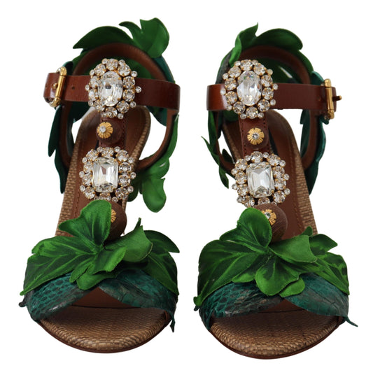 Enchanted Bloom Embellished Sandals