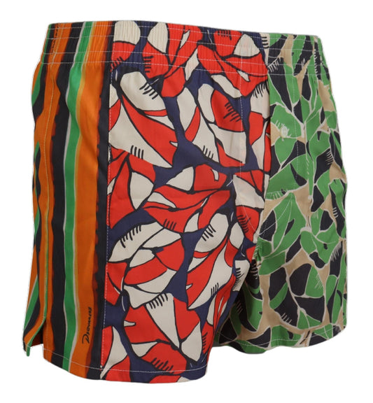 Multicolor Floral Men's Swim Shorts