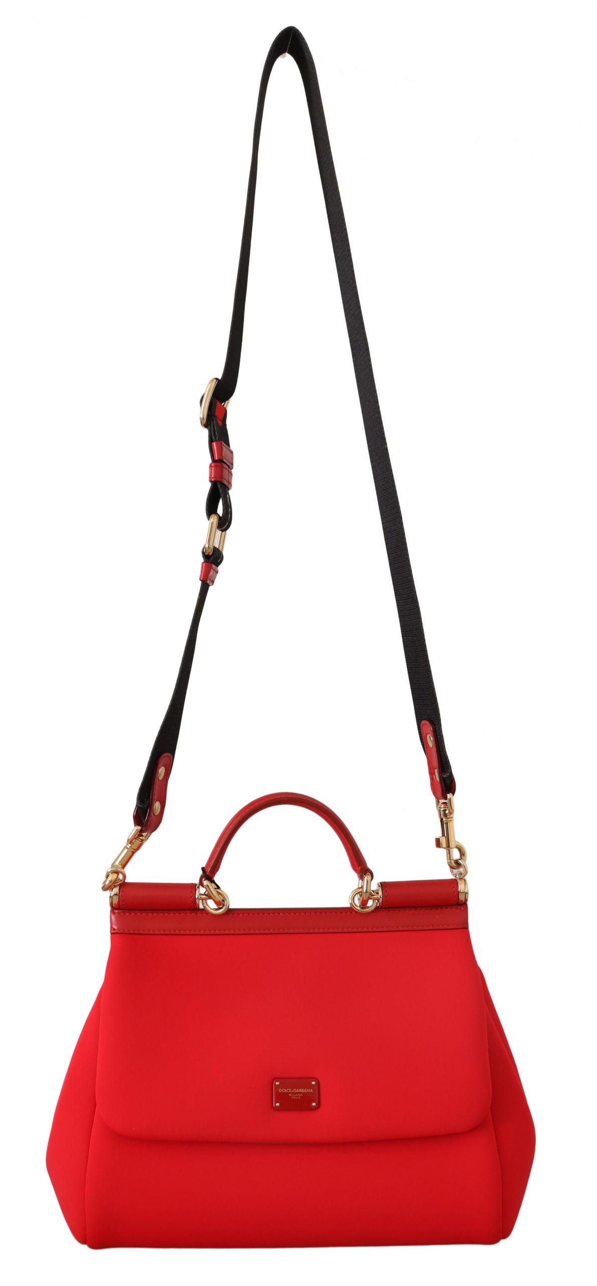 Radiant Red Medium Sicily Handbag