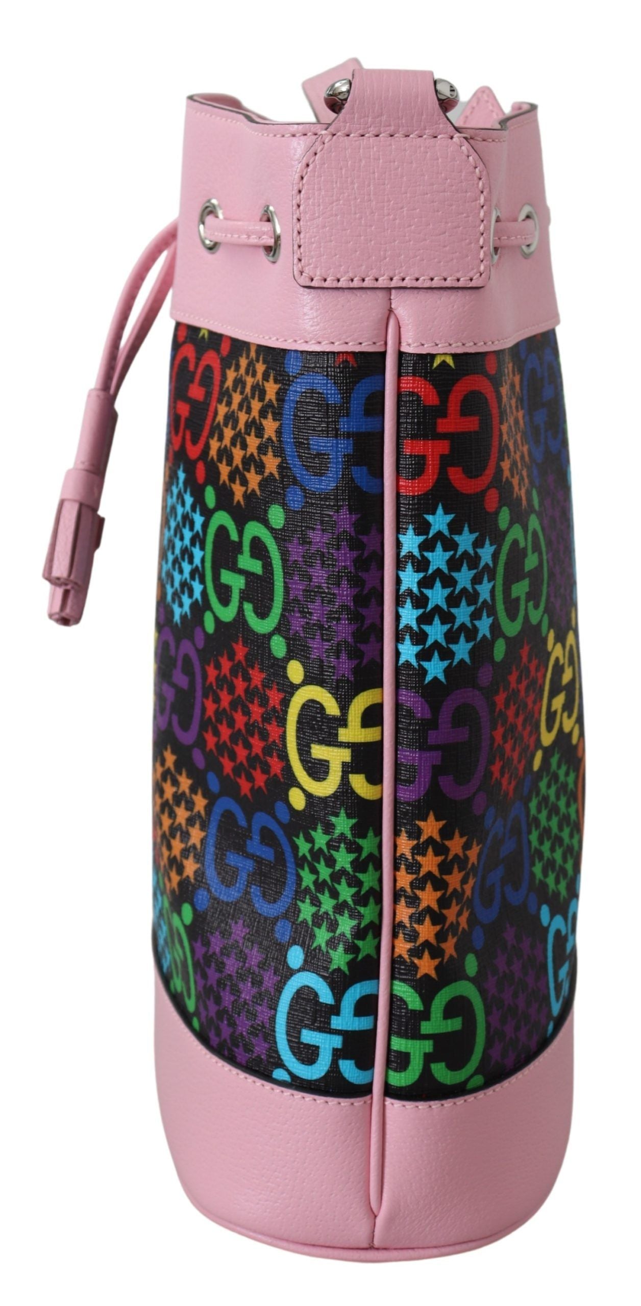 Multicolor GG Psychedelic Print Bucket Bag