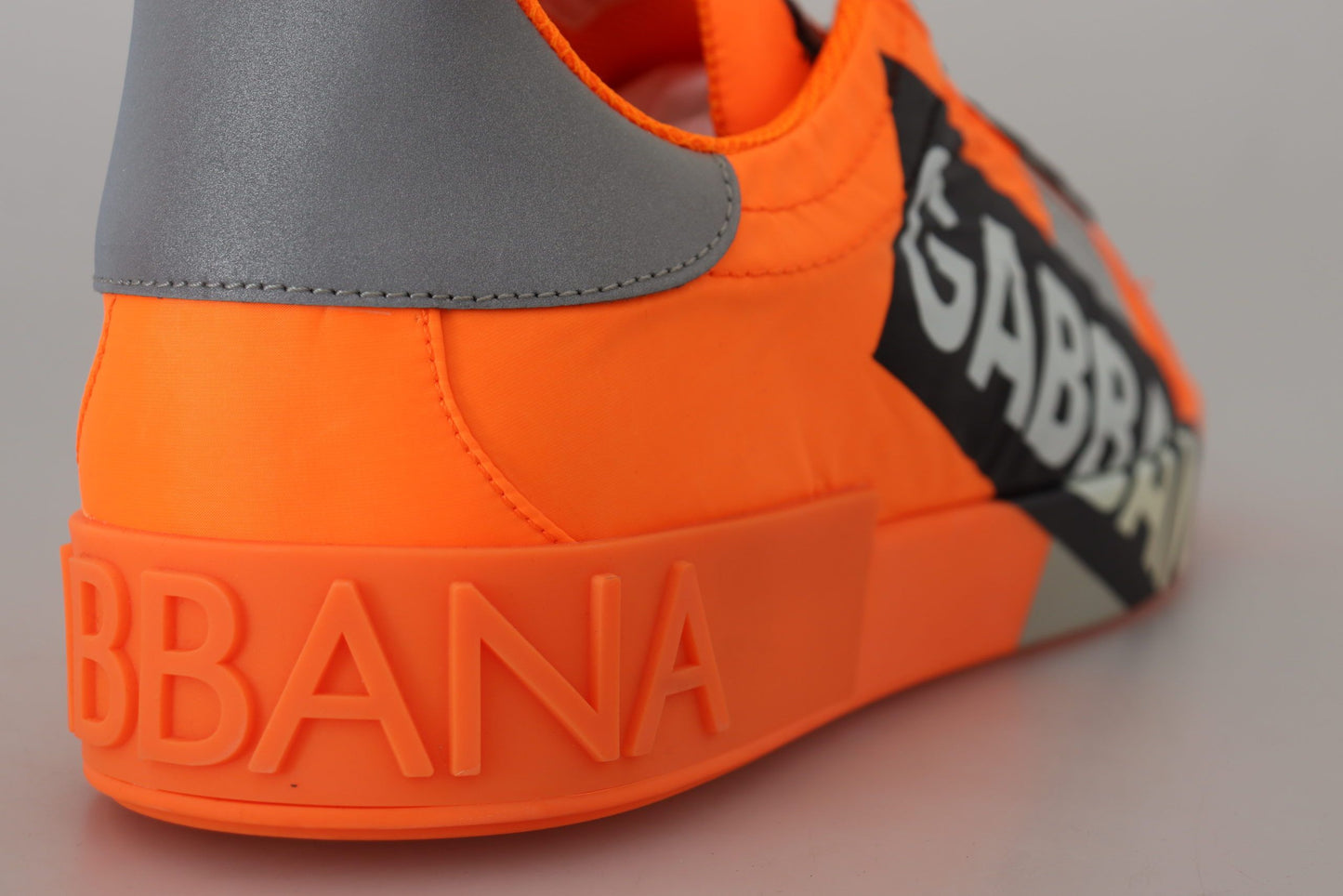 Elegant Orange Casual Sneakers