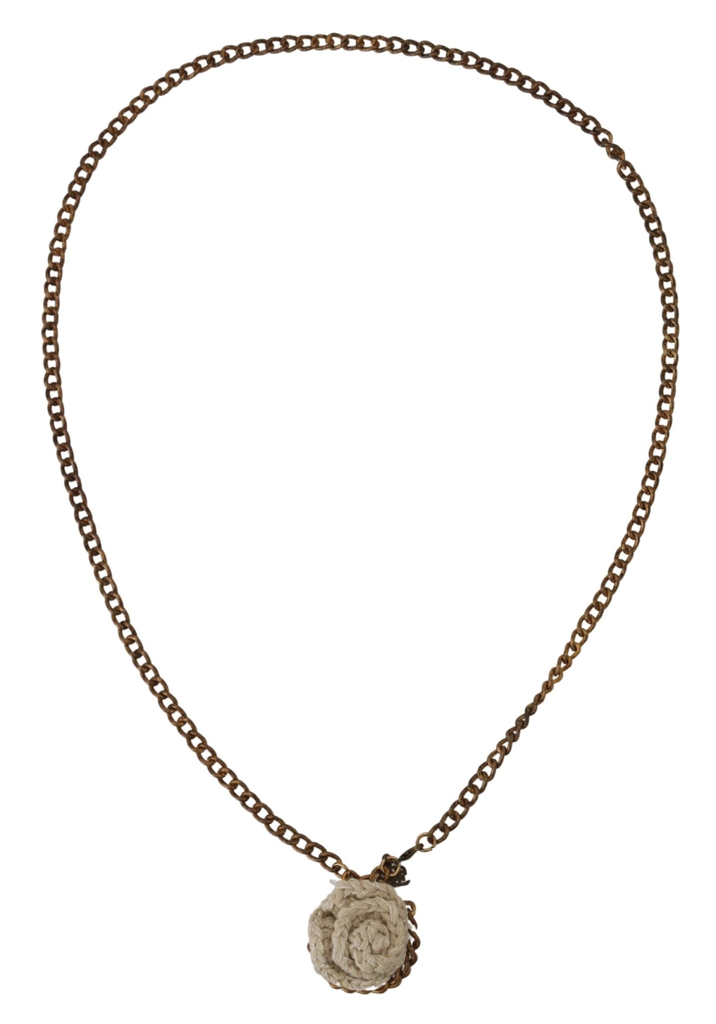 Ermanno Scervino Gold Tone Luxury Necklace
