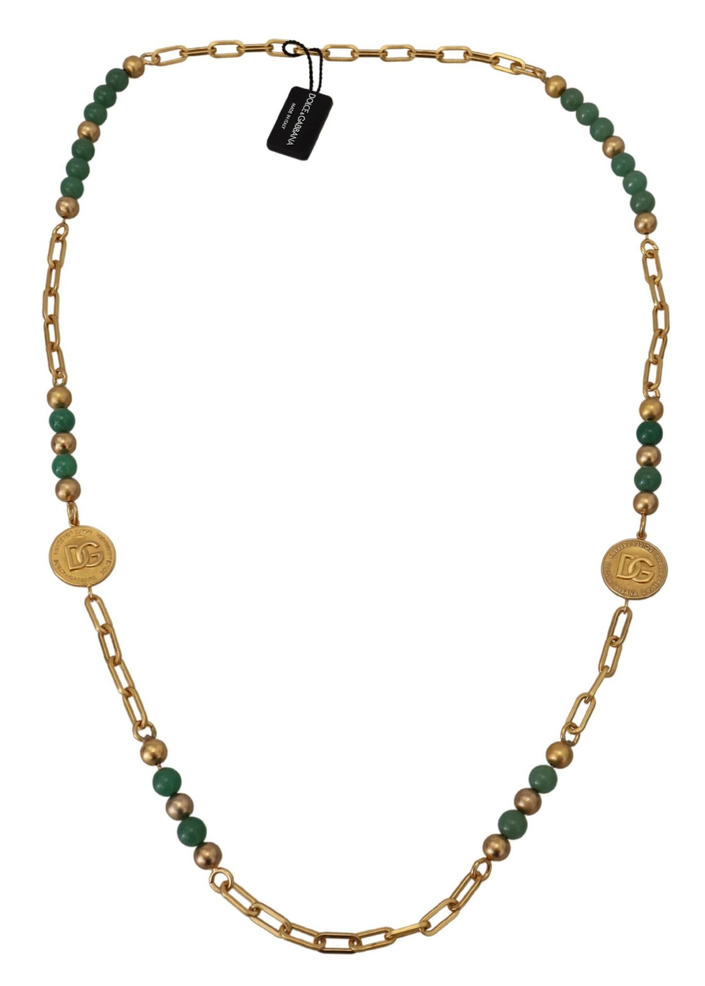 Elegant Gold-Plated Gemstone Necklace
