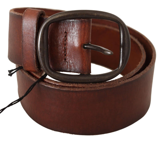 Chic Genuine Leather Waist Belt in Brown