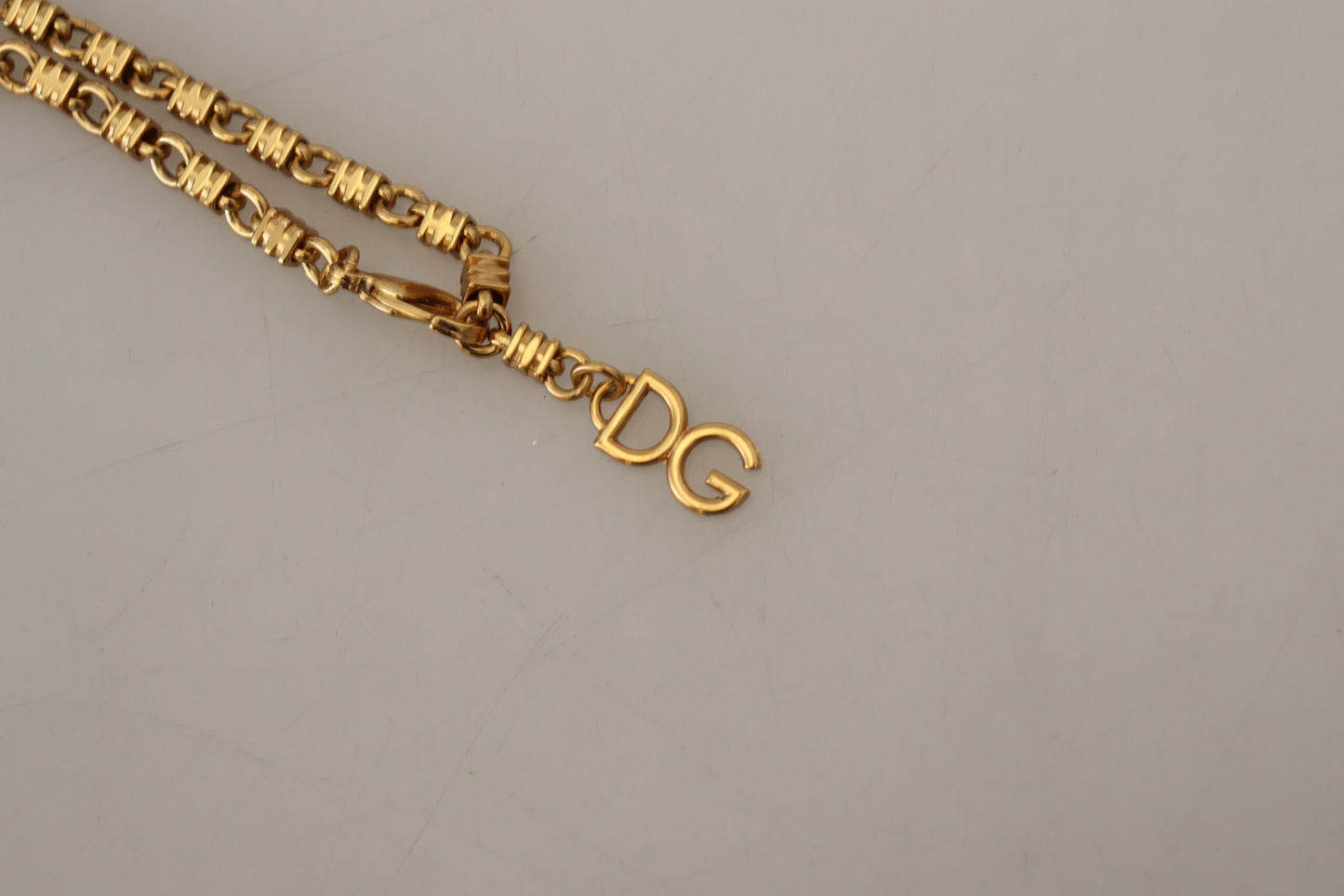 Elegant Gold Crystal Statement Necklace