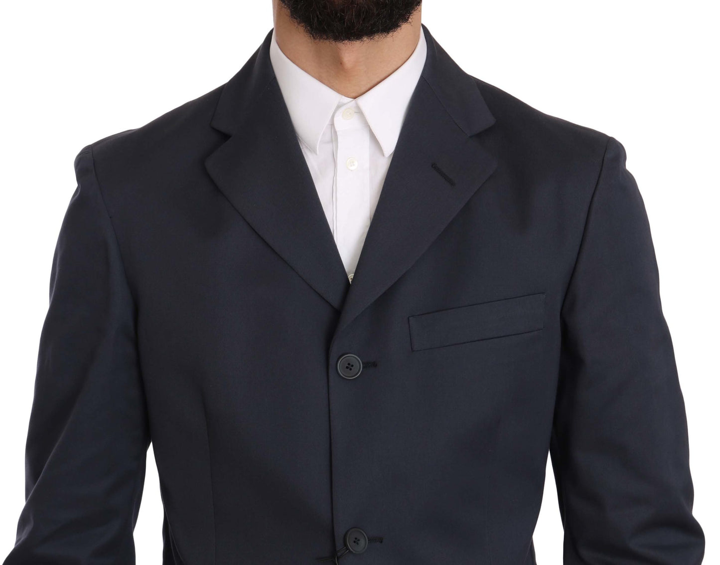 Elegant Blue Two-Piece Suit