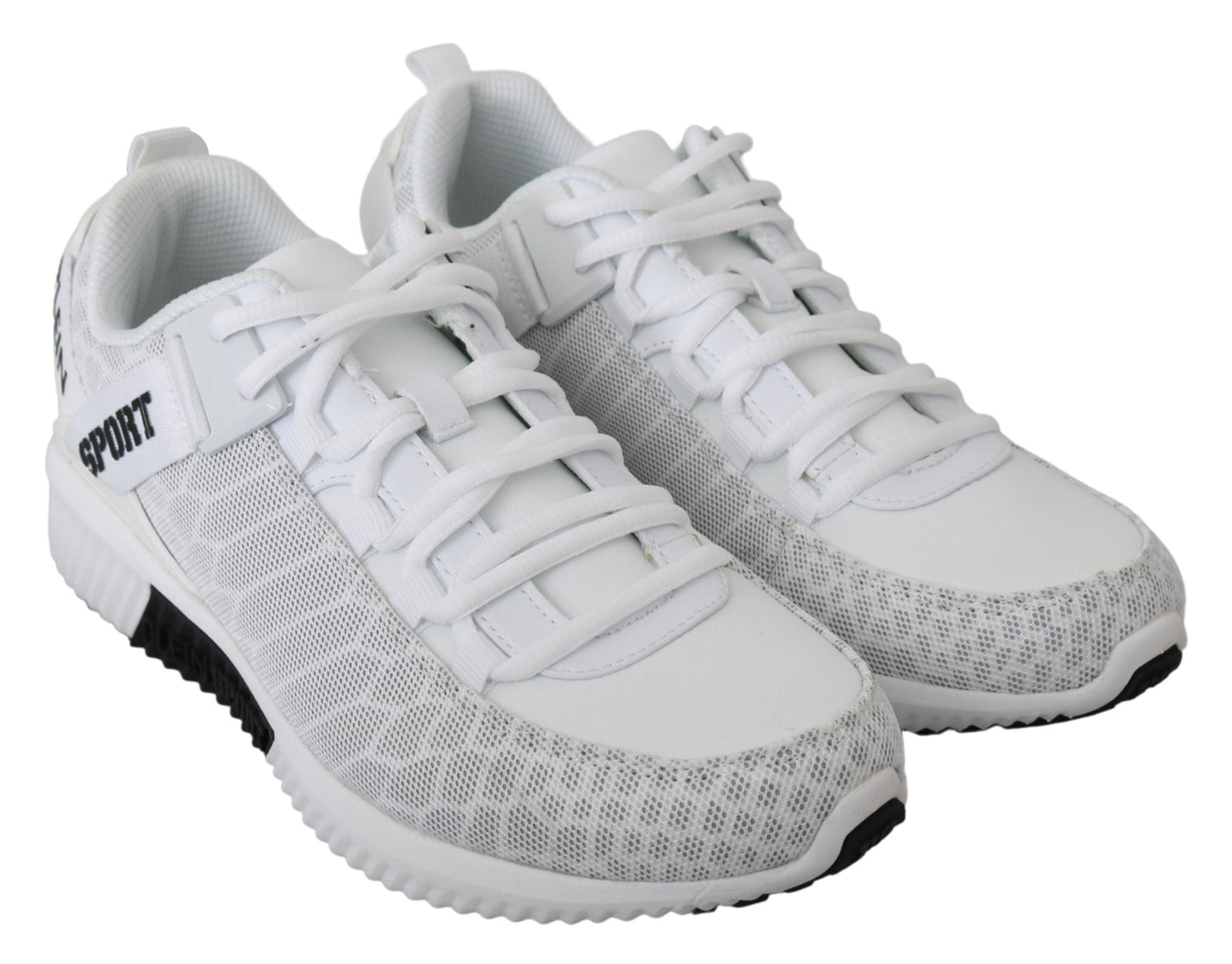 Elegant White Casual Sneakers