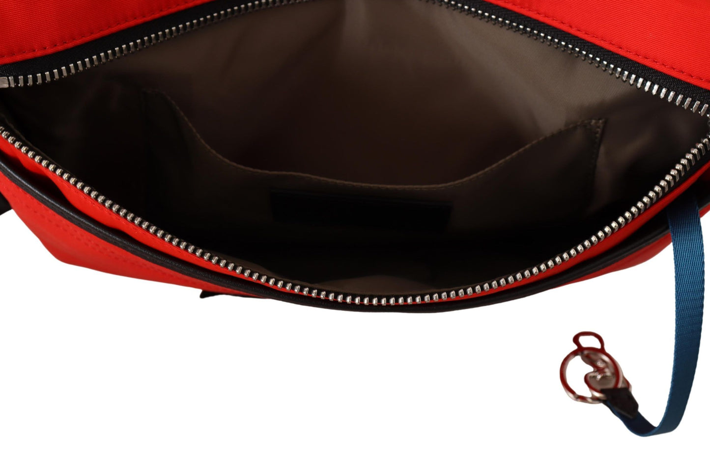 Chic Red and Black Downtown Crossbody Bag