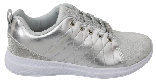 Sleek Silver Sneakers for Trendsetters