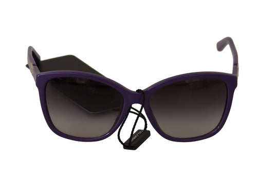 Elegant Purple Frame Black Lens Shades