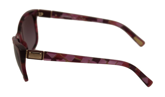 Elegant Purple Cat-Eye Sunglasses
