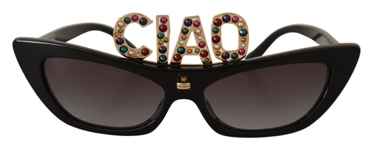 Chic Cat Eye Crystal Sunglasses