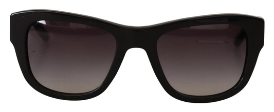 Chic Black Frame Grey Lens Sunglasses