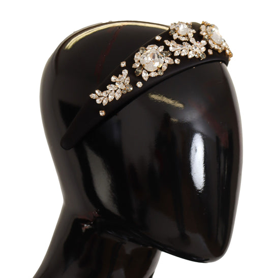 Elegant Crystal Silk Headband Diadem