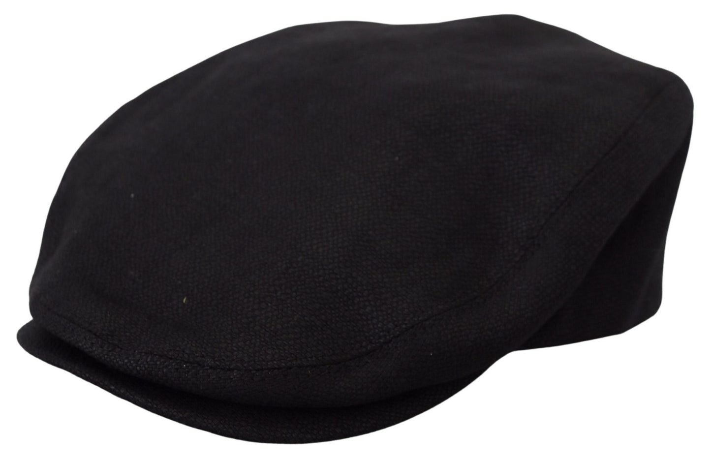 Elegant Black Newsboy Hat