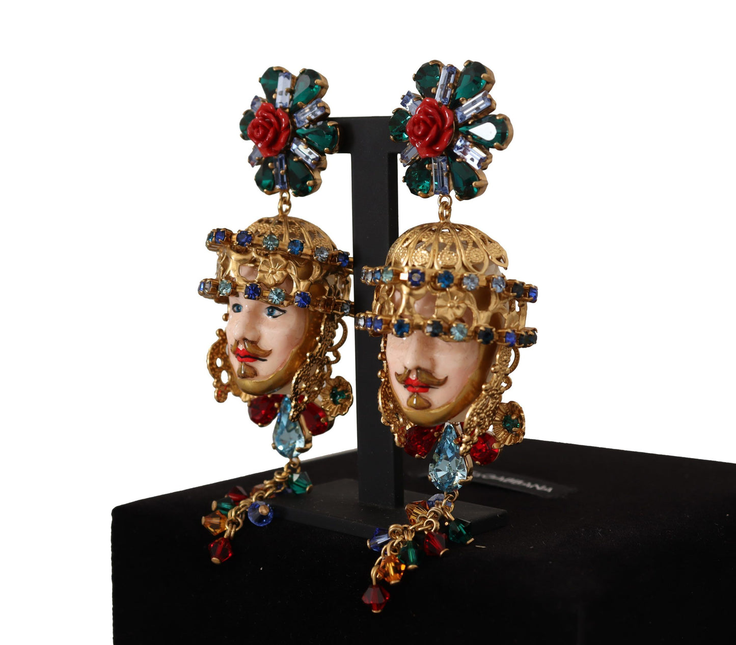 Chic Pupi Doll Dangling Clip-On Earrings