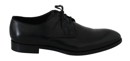 Elegant Black Derby Dress Shoes