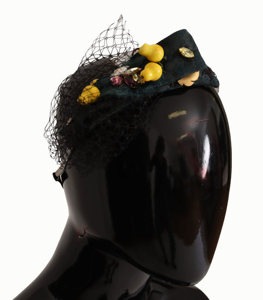 Charming Sicilian Lemon Crystal Headband