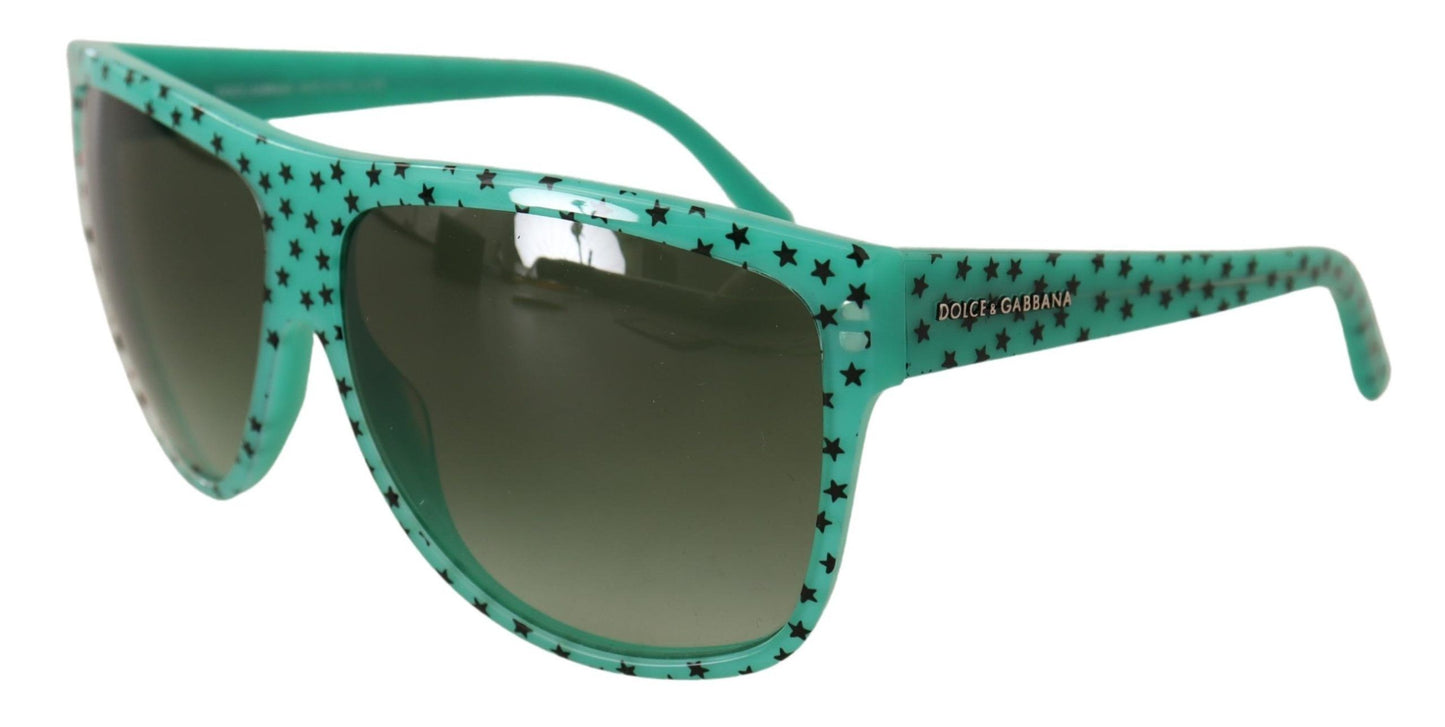 Vintage Star Green Sunglasses