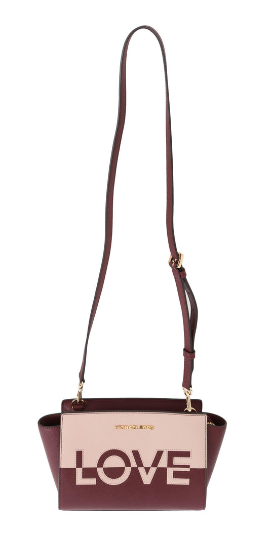 Elegant Bordeaux Selma Shoulder Bag