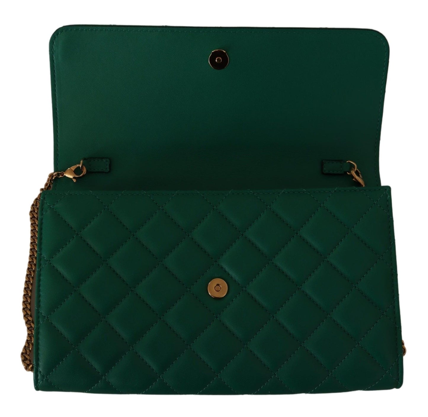 Elegant Emerald Evening Shoulder Bag