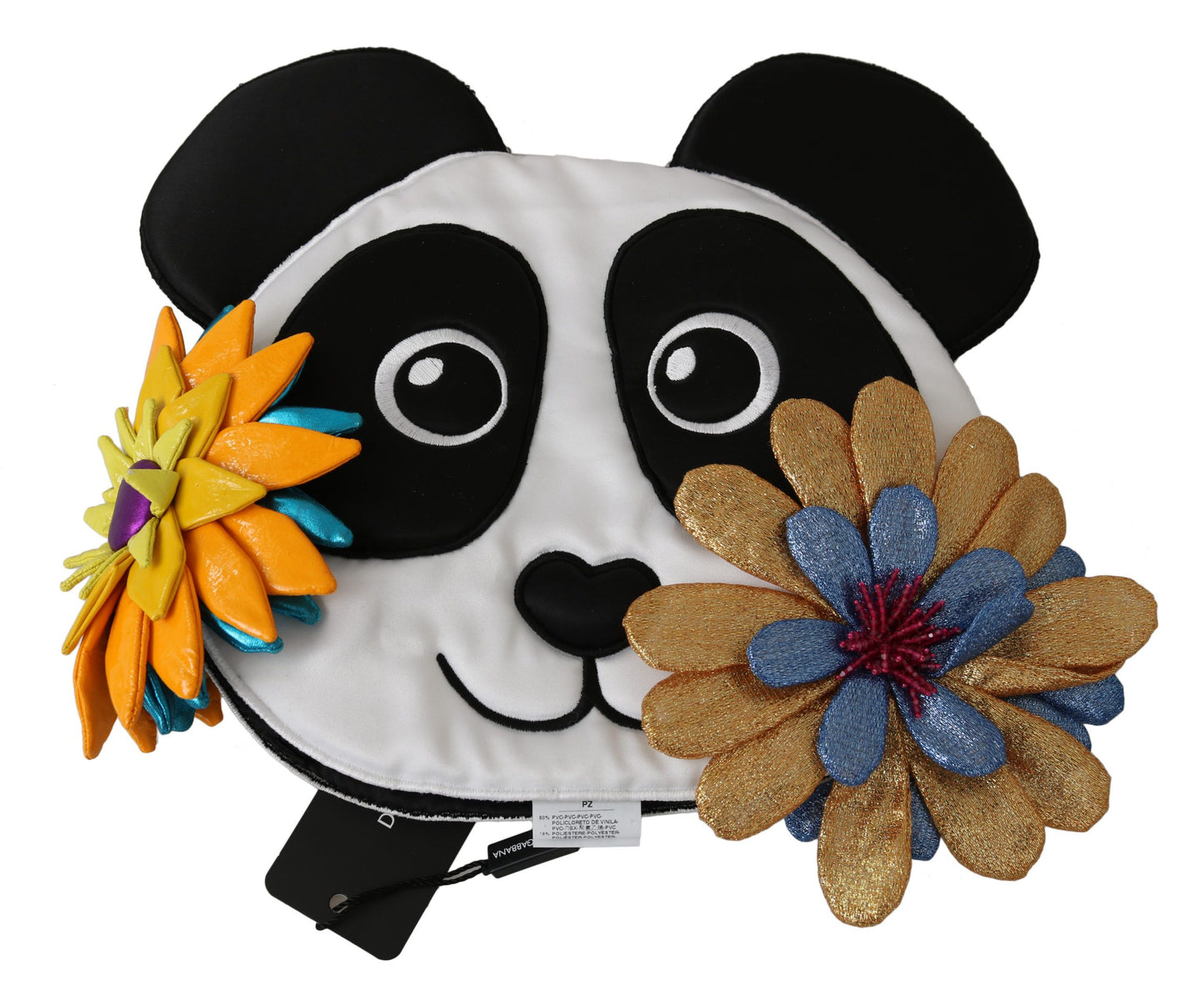 Multicolor Panda Floral Beanie PVC Hat