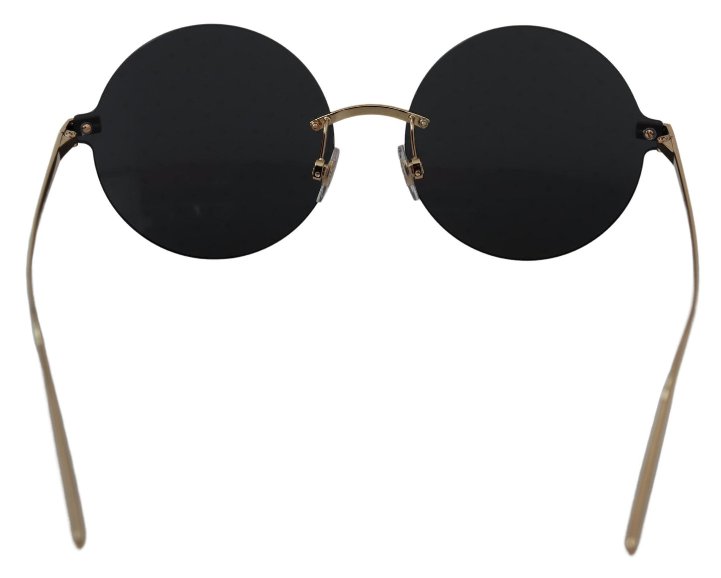 Elegant Black Dotted Lens Sunglasses