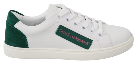 Chic White Leather Sneakers