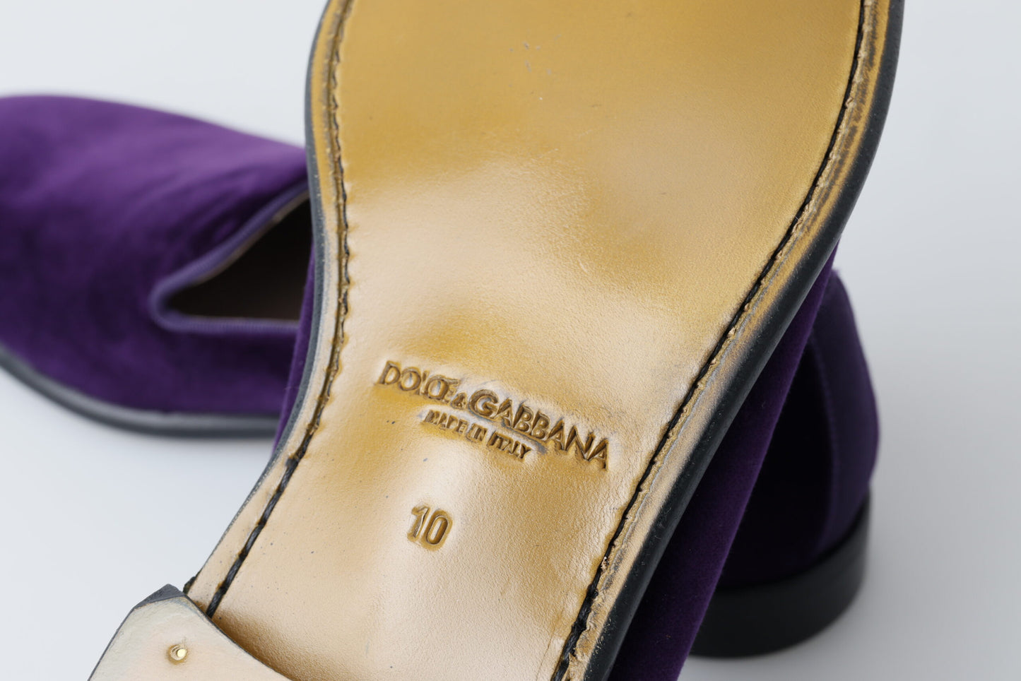 Elegant Purple Slipper Loafers