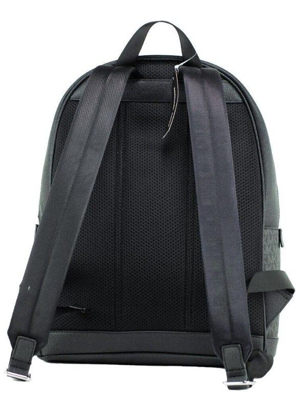 Cooper Large Black Signature Varsity Stripe Backpack Bag Bookbag