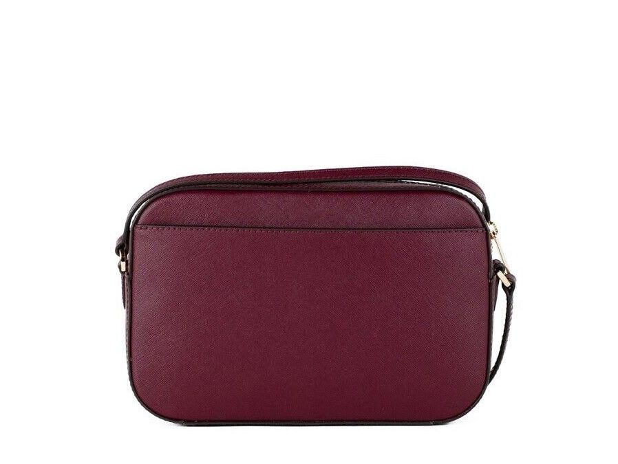 Jet Set Large East West Mulberry Leather Zip Chain Crossbody Bag