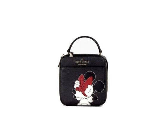 Disney Minnie Mouse Daisy Vanity Saffiano PVC Crossbody Handbag