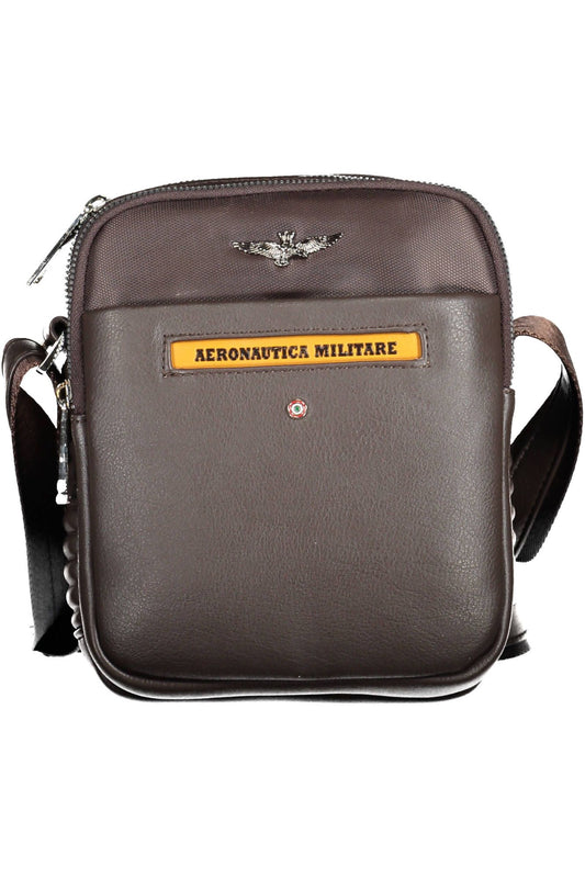 Sophisticated Brown Shoulder Bag for Men
