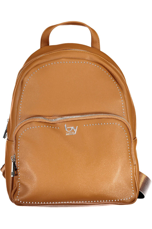 Brown Polyethylene Backpack