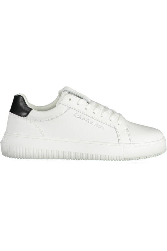 Eco-Conscious White Sneakers with Sporty Elegance