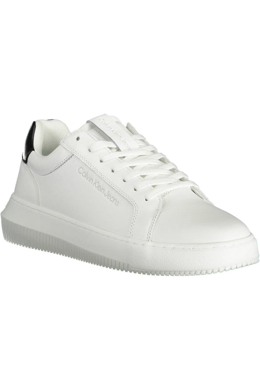 Eco-Conscious White Sneakers with Sporty Elegance