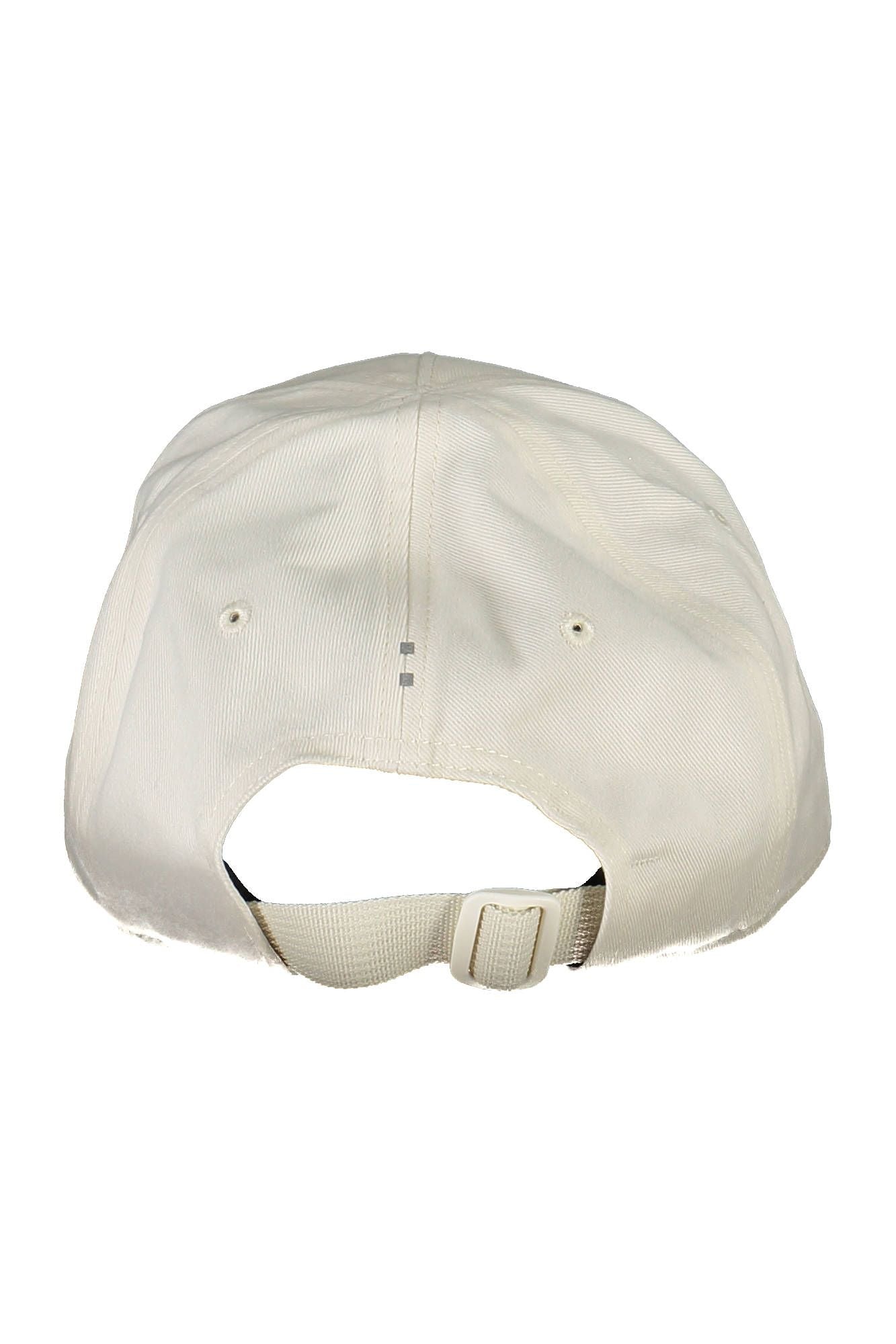 Chic Beige Cotton Cap with Adjustable Visor