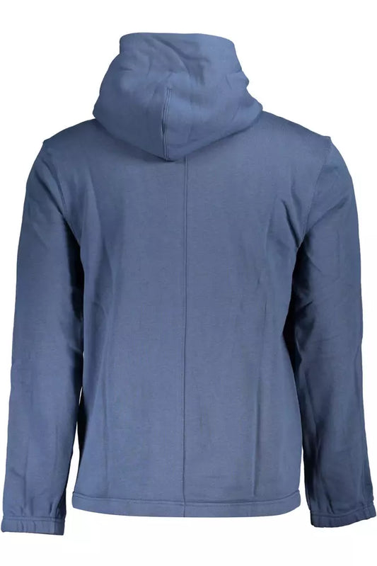 Sleek Hooded Sweater with Central Pocket