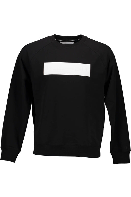 Sleek Cotton Sweatshirt with Logo Print