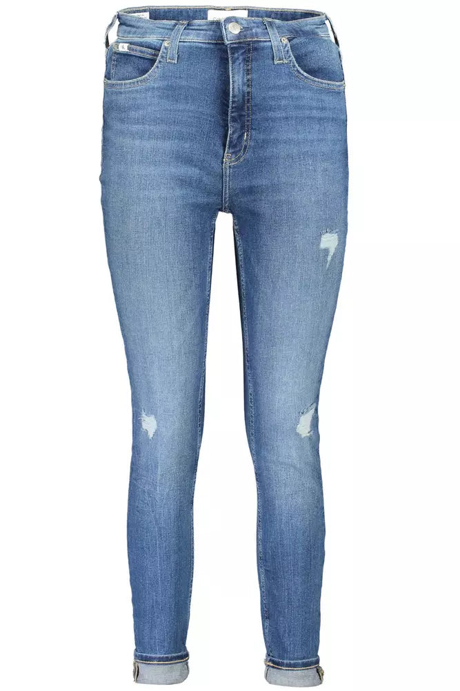 Super Skinny Washed Effect Jeans