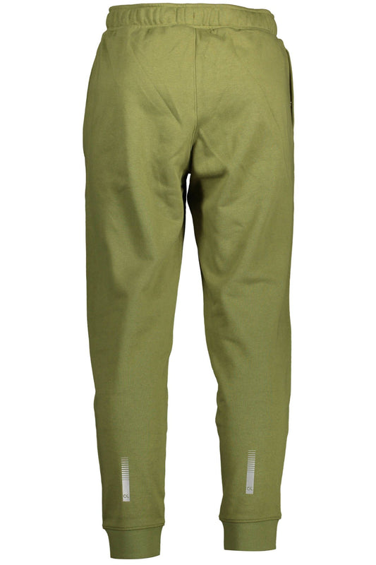 Chic Reflective Green Sports Trousers