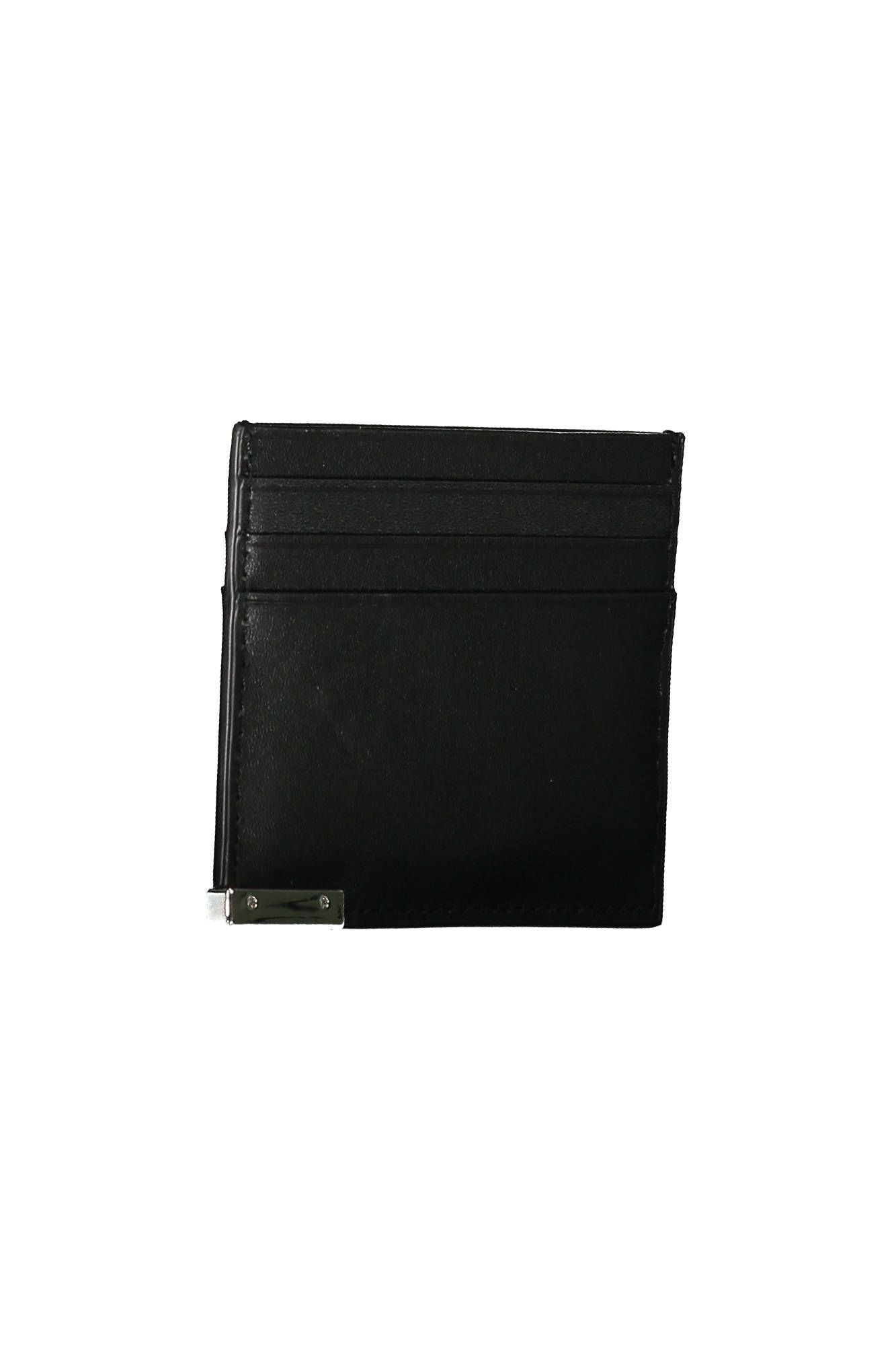 Black Polyurethane Wallet